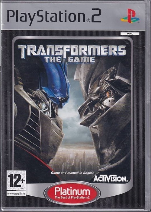 Transformers the Game - Platinum - PS2 (B Grade) (Genbrug)